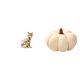 thumbnail image 1 of Estatua de gato con calabaza, figura decorativa, escultura animal, adorno artesanal para chimenea, cama, dormitorio, sofá, decoración de habitación., 1 of 8