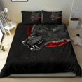 thumbnail image 4 of Viking Bedding Set Wolf and Blood Moon RLT12, 4 of 6