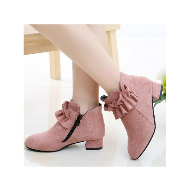 Pink women shop booties