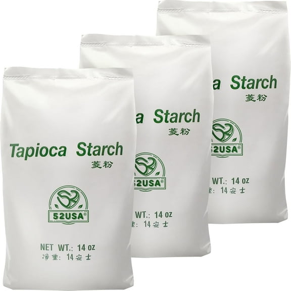 Tapioca Starch, 42oz (Pack of 3) – Gluten-Free, Kosher, Vegan, All-Natural Thickener