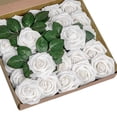 thumbnail image 4 of Coofit 1 Box 3.15in Foam Flower Multipurpose Artificial Flower Fake Rose for Wedding, 4 of 5