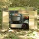 thumbnail image 3 of Camping Stove Windscreen 16 Plates Folding Outdoor Stove Windshield Camp Stove Wind Screen Aluminium Alloy Windshield for Butane Burner Grill Wind Blocker Shield, 3 of 5