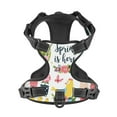 thumbnail image 4 of Picia Spring Flowers Birds No-Pull Dog Harness Reflective Front Clip Vest with Handle,Step-in Air Dog Harness,Adjustable 2 Metal Rings 4 Buckles,Easy to Put on & Take Off, 4 of 9