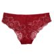 thumbnail image 1 of Paquete de 5 bragas de mujer Ropa interior de bikini de encaje Cobertura moderada Paquetes múltiples, St-jf1, 3xl Feliz Sencillez, 1 of 4