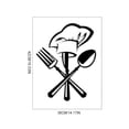 thumbnail image 4 of Inteprter Pegatinas de pared para cocina, decoración del hogar a prueba de polvo, pegatina decorativa artística, papel tapiz ligero extraíble Decoración del hogar, 4 of 6