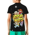 thumbnail image 3 of Cash and Nico Youth T-shirt Short Sleeve Graphic Tops Breathable Shirt Tees, 3 of 9