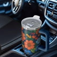 thumbnail image 6 of OBREWU Pioneer Flower Tumbler with Handle and Lid,Pioneer Flower 40oz Double Wall Vacuum Insulated Tumbler,Cups Gift for Women and Men, 6 of 7