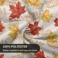 thumbnail image 6 of Fall Round Tablecloths 60 Inches Autumn Thanksgiving Maple Leaf Decorative Round Table Cloth Fall Decor Washable Reusable Circle Table Cover for Home Kitchen Party Dining Room Outdoor Patio, 6 of 6