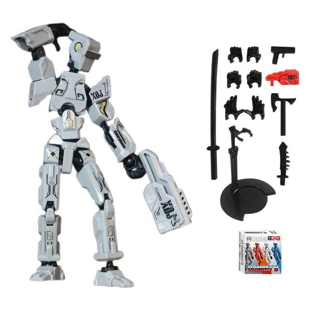 onlyliua ¡ Artículos En Liquidación! Figura de Acción Figura de Acción Figuras de Acción Impresas Figuras de Acción de Muñecos de Robot Articulados Móviles