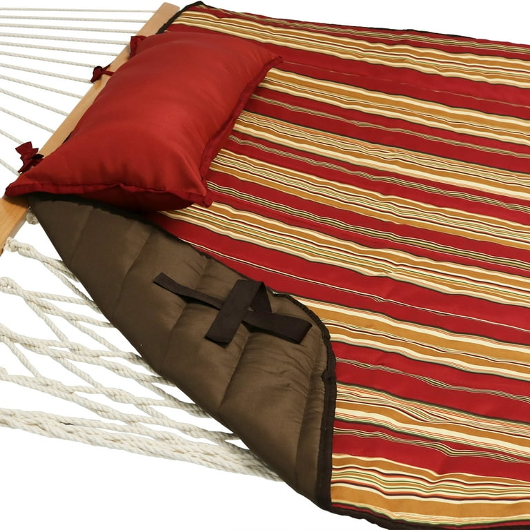 Hammock pillow with ties clearance