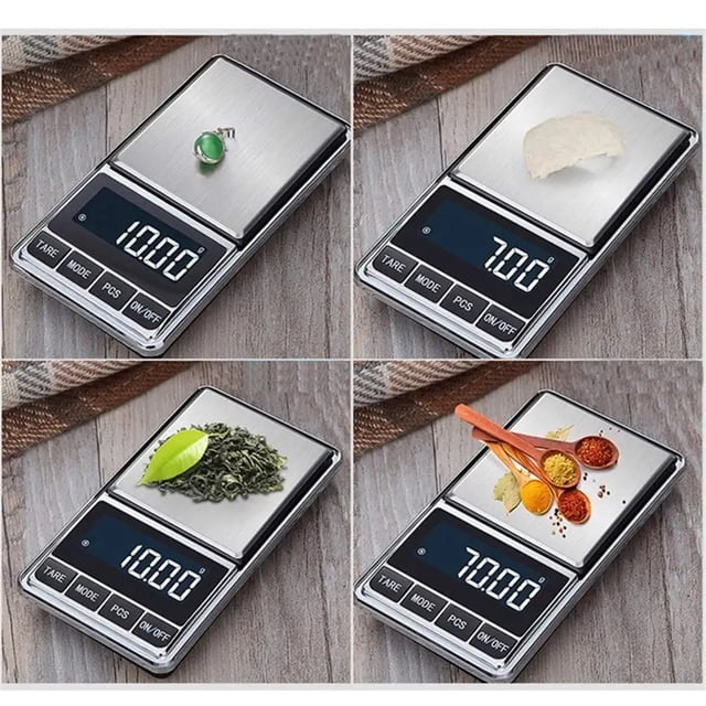 Electronic Jewelry Scale Balance Gram Scale 500g/0.01g High Accuracy Jewelry Gold Scales Mini Pocket Scale Kitchen Weight Tools
