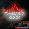 thumbnail image 4 of Handmadetneonsign Changing Room Neon Sign, Fitting Rooms Led Sign, Store Wall Art, House Wall Decor 91448, 4 of 5