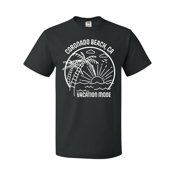 Inktastic Summer Vacation Mode Coronado Beach California T-Shirt