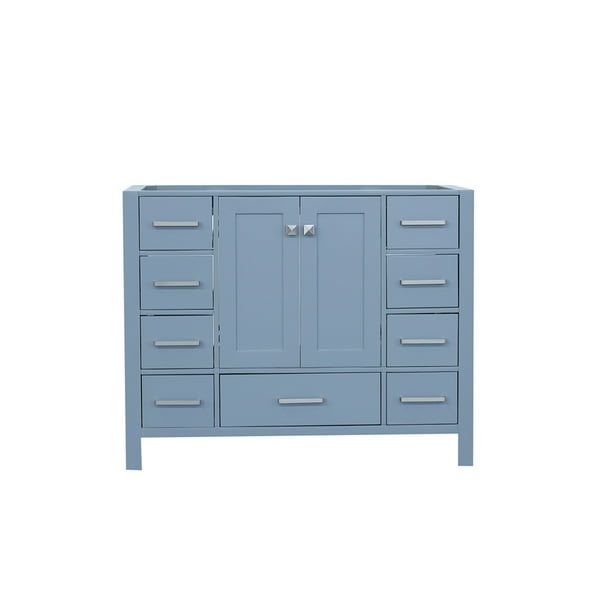 Ariel Cambridge 42 In W Vanity Cabinet Only Grey Com Ariel Cambridge 42 In W Vanity Cabinet, Cambridge 42 In W Vanity Cabinet