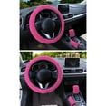 thumbnail image 3 of Juego de fundas para volante mullidas, 3 piezas Funda cálida para volante de invierno Funda par Carevas cubierta de rueda steeling, 3 of 5