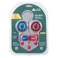thumbnail image 1 of HS-M02 Air Conditioner Manifold Gauge Set Refrigerant Tools For R410A R32 R22 With Hoses Adapter ,Easy to Install, 1 of 7