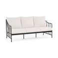 thumbnail image 5 of Better Homes & Gardens Aubrey Outdoor Metal Sofa with Cushions, Black & Cream, 5 of 8