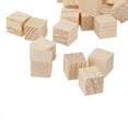 thumbnail image 5 of Pack of 50 Natural Wooden Squre Mini Cubes Embellishments for Craft 1mm, 5 of 5