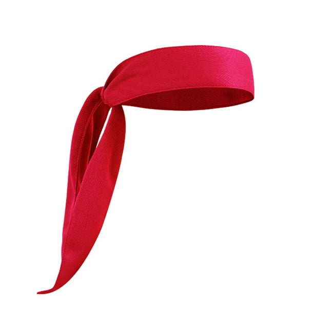 Diadema Soidarity Antideslizante Ajuste Bufanda Deportiva Color Rojo