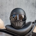 thumbnail image 4 of Cascos integrales para motocicleta, carcasa de fibra de vidrio, estilo retro vintage TT&CO Cafe Racer, casco integral de fibra de vidrio para motocross, scooter y hombre, 4 of 4