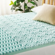 Best Price Mattress 2 5-Zone Cooling Gel Memory Foam Mattress Topper, Full