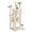 Beige, variant on MoNiBloom Cat Tree Houses for Indoors, Multi-Level Cat Tree Tower, 70" Height（Beige）