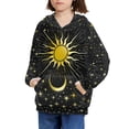 thumbnail image 3 of DISNIMO Sun Moon Hoodie for Boys Galaxy Hoodies Pullover for Boys 14-16 Hooded Sweatshirt Kids Long Sleeve Sweatshirts with Hood Design Children Streetwear Hoodies Boys and Girls Casual, 3 of 7