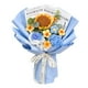 thumbnail image 2 of Flores de punto, flores artificiales para tejer, regalo para el Día de la Madre y el Día del Maestro. Azul, 2 of 9