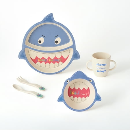 Sammy Shark Shaped Dinner Set