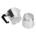 thumbnail image 3 of Aluminium Moka Funnel Filter Replacement For Espresso Coffee 1 2 3 6 9 12 Cups, 3 of 8