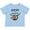 AE-Light Blue, variant on Gramps Loves Me Cute Sloth and Baby Boys or Girls Baby T-Shirt