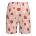 thumbnail image 6 of Naloa Strawberries Men's Beach Shorts, Surfing shorts, Swim trunks, Quick Dry Swim Trunks for Surfing Beach Fun - Large, 6 of 9