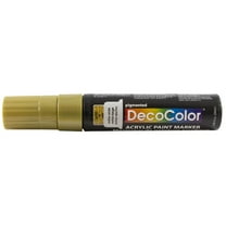 Marvy Uchida Jumbo Point Acrylic Paint Marker, Gold, 1/Pack