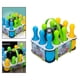 thumbnail image 4 of Juego de bolas de de plástico multicolor para niños en edad preescolar juguete de niños de 3 4 5 6 años de edad 10 pines 22cm B Baoblaze Bola de bolos para niños, 4 of 8