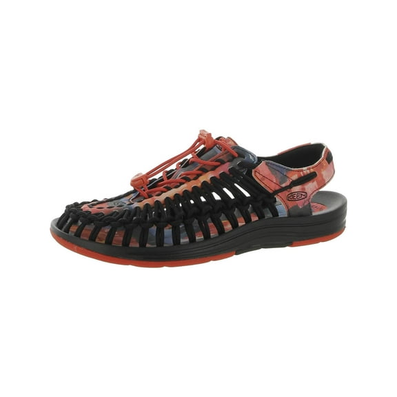Keen Womens Uneek  Footbed Caged Strappy Sandals