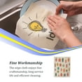thumbnail image 3 of Kitchen Cleaning Cloth Bowls Washing Towel Dishes Wash Rag Kitchens Tools Household Absorbent Dish Cloths with Lovely Patterns Beetle, 3 of 7