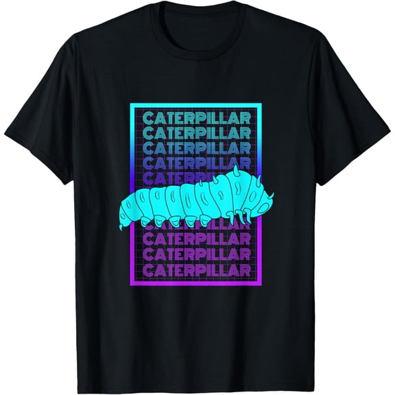 Caterpillar Insect Vintage Retro Caterpillar T-Shirt