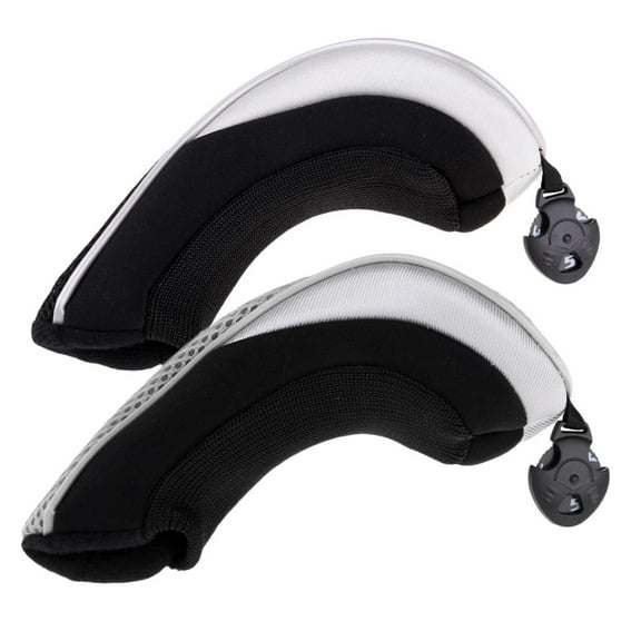 2 Pieces Durable Hybrid Golf Club Headcover Head Covers Golf Accessories