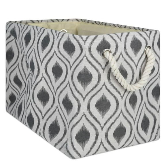 Polyester Bin - Ikat Mineral, Medium