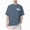 A44-Navy, variant on Mens Swim Shirt Short Sleeve UPF 50+ Sun Protection Shirt Athletic Quick Dry T Shirts,Water Friendly(Red,M)