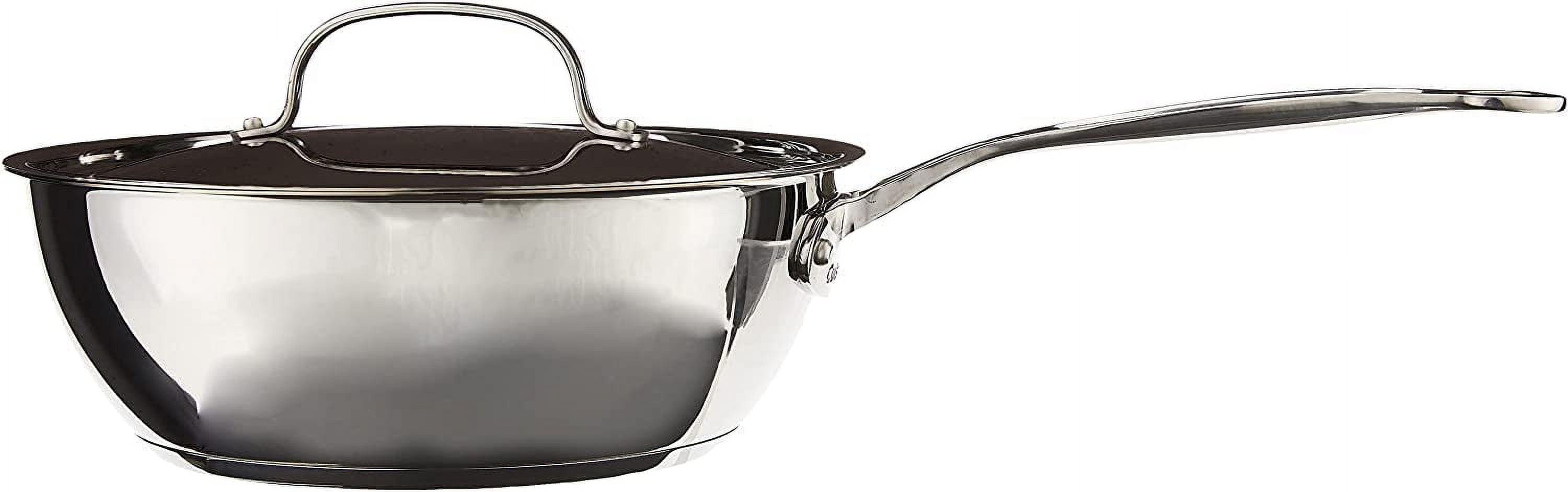 Cuisinart 3 Quart Chef's Pan with Cover Hard Anodized – Barefoot Baking  Supply Co