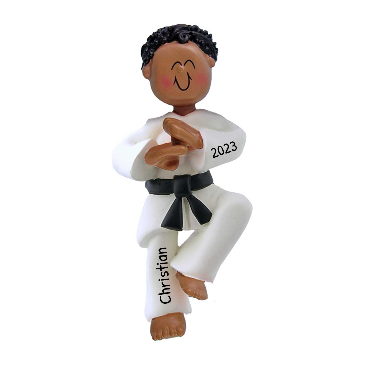 Personalized Martial Arts Ornament Karate Ornaments for Christmas