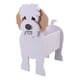 thumbnail image 4 of Lindo Contenedor De Plantas, PVC Con Forma De Animal, Moderno, Ligero, Ideal Para Regalar, Lindo Macetero Para Perro Para Decoración De Jardín, 4 of 7