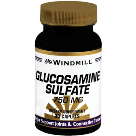 3 Pack - Windmill Glucosamine Sulfate 750 mg Caplets 30 Caplets