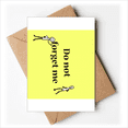 thumbnail image 1 of Don't Forget Me Sad Art Deco Fashion Greeting Cards You are Invited Invitations, 1 of 3