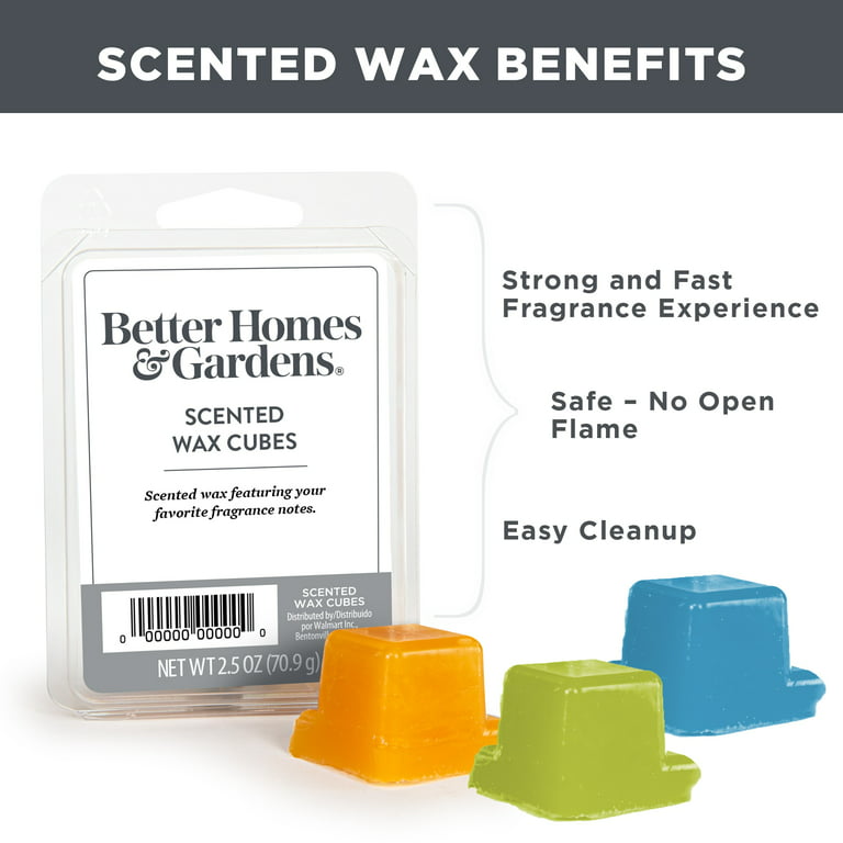 Better Homes & Gardens Scented Wax Cubes Candle Melts 2.5oz-Pumpkin  Patch-NEW