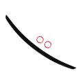 thumbnail image 2 of Trunk Spoiler Wing, Rear Trunk Spoiler Lip Glossy Black Long Service Life  for  CLS-Class C25, 2 of 8