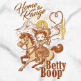 thumbnail image 2 of Cute Betty Boop Western Cowgirl Short Sleeve Women's Graphic Tee Brisco Brands X, 2 of 4