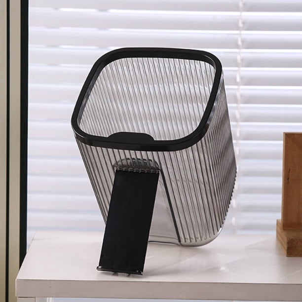 Desktop Trash Can Home Living Room Table Bedroom Bedside Mini Storage Bucket Waste Papers Basket Sundries Storage Box Small Tube