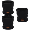 thumbnail image 2 of 3PCS Winter Neck Warmers for Men & Women, Cozy Fleece Lined Neck Gaiter, Sturdy Knit Constructed Scarf for Skiing, Running, and Cycling, 8.7" x 9.8", 2 of 6